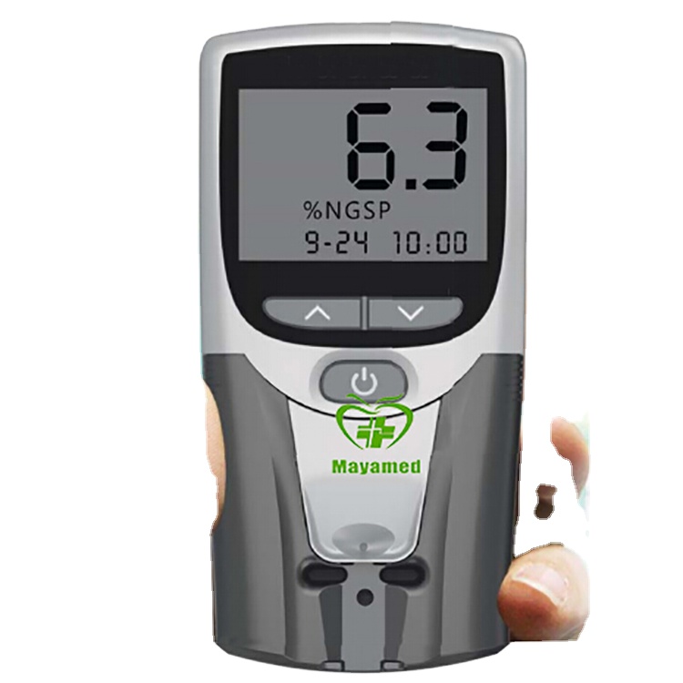 MYB034 Handheld HBA1C Analyzer glycated hemoglobin meter for better diabetes care